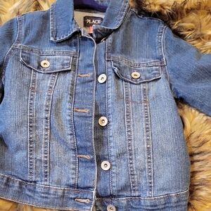 Childrens Place Kids Classic Blue Jean Jacket